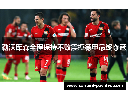 勒沃库森全程保持不败震撼德甲最终夺冠 勒沃库森全程保持不败震撼德甲最终夺冠